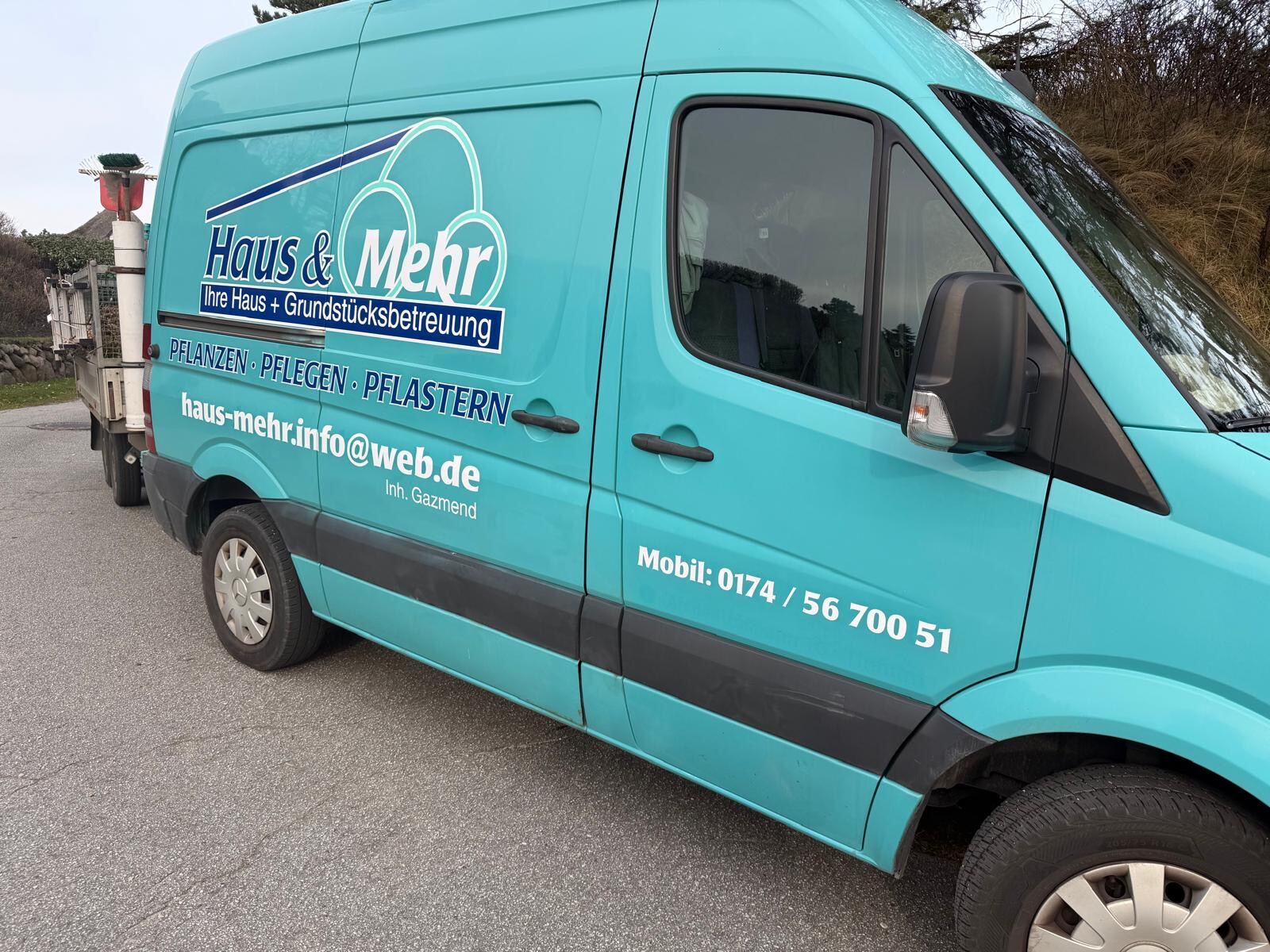 Unser Servicefahrzeug – Haus & Mehr Sylt